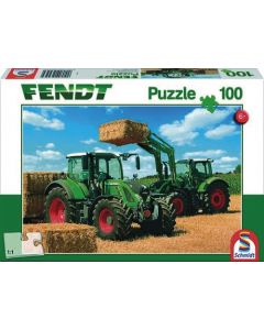 Puzzle Fendt 724 Vario, Fendt 716 Vario z ładowaczem Fendt Carto 4x85