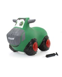 Skoczek w kształcie traktora Fendt z pompką