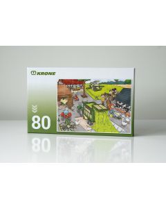 Krone Puzzle 80 elementów - Kreatywna Zabawa z Marką Krone