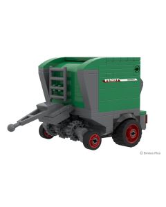 Brixies Plus Fendt Rotana F – model prasy rolniczej z klocków