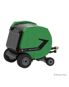 Brixies Plus Deutz-Fahr Wrapmaster – model prasy z klocków