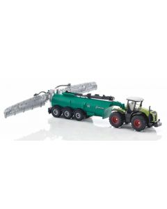 Claas Xerion z wozem asenizacyjnym Samson Siku 1:87