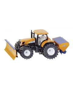 New Holland T7070 komunalny z pługiem śnieżnym i posypywarką Siku 1:50 2940