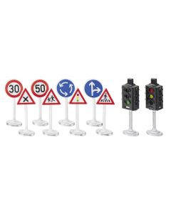 Zestaw znaków drogowych