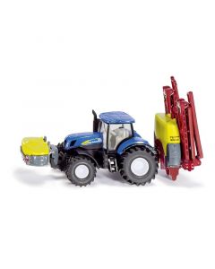 New Holland T7070 z opryskiwaczem Kverneland iXter B18 
