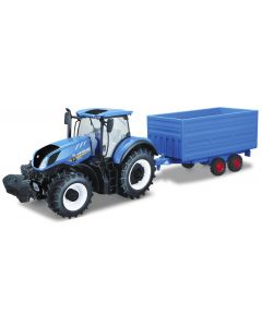 New Holland T7.315 z przyczepą
