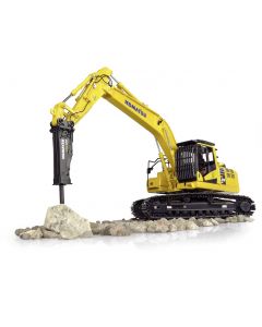 Komatsu PC210LCi-11 z kruszarką hydrauliczną 