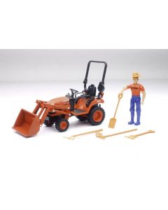 Kubota BX2670 z ładowaczem czołowym i osprzętem
