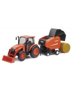 Kubota M5-111 z prasą