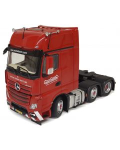 Mercedes-Benz Actros GigaSpace 6x2 Nooteboom czerwony