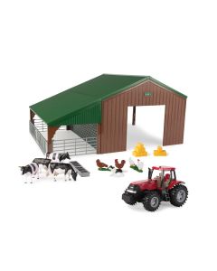 Zestaw zagroda z ciągnikiem Case IH