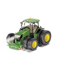 John Deere 7290R na bliźniakach sterowany aplikacją Bluetooth 