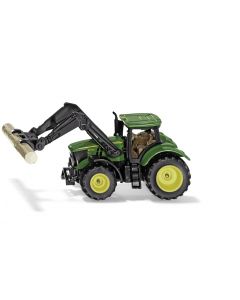 John Deere 6215R z ładowaczem