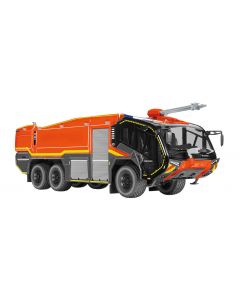 FLF Panther 6x6 wóz strażacki