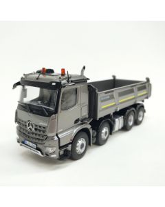 Mercedes Benz Arocs 8x4 z wywrotką Meiller srebrnoszary