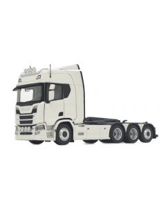 Scania R500 z hakowcem biała