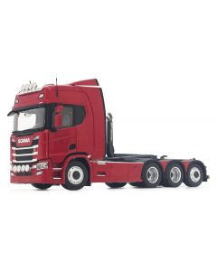Scania R500 z hakowcem czerwona