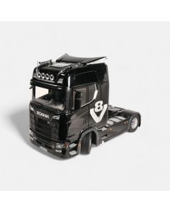 Scania V8 730S 4x2 Czarna 1:18
