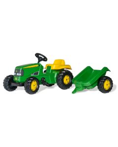 John Deere z przyczepą RollyKid 