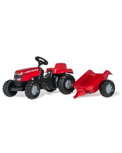 Massey Ferguson z przyczepą RollyKid