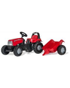 Case CVX 1170 z przyczepą RollyKid