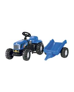 New Holland T 7550 z przyczepą RollyKid