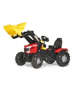 Massey Ferguson z ładowaczem rollyFarmtrac