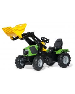 Deutz-Fahr 5120 z ładowaczem i ogumieniem rollyFarmtrac