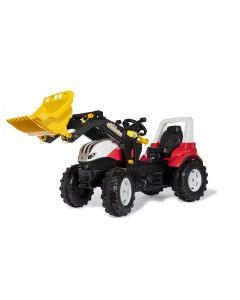 Traktor na pedały Steyr 6300 Terrus CTV z ładowaczem rollyFarmtrac R710041 Rolly Toys