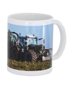 Kubek Fendt 939 z beczkowozem Wienhoff