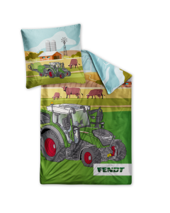 Pościel Fendt w stylu komiksowym