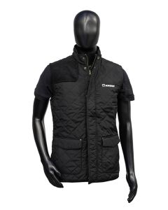 Kamizelka Krone pikowana czarna-2XL