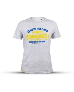 T-shirt New Holland jasnoszary-M