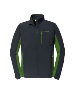 Kurtka softshell Fendt szaro-zielona