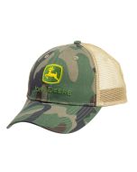 Czapka John Deere z daszkiem z wzorem „camouflage”